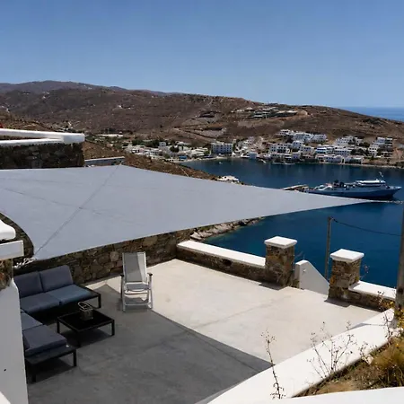 Kythnos Luxury Aegean View Private Pool Gem فيلة Mérichas